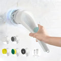 Revolutionize Your Cleaning Routine with the 5-in-1 Multifunctional Electric Cleaning Brush for Effortless Bathroom and Kitchen Cleaning