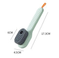 Automatic Long Handle Shoe Brush with Soft Bristles for Effortless Cleaning and Gentle Care