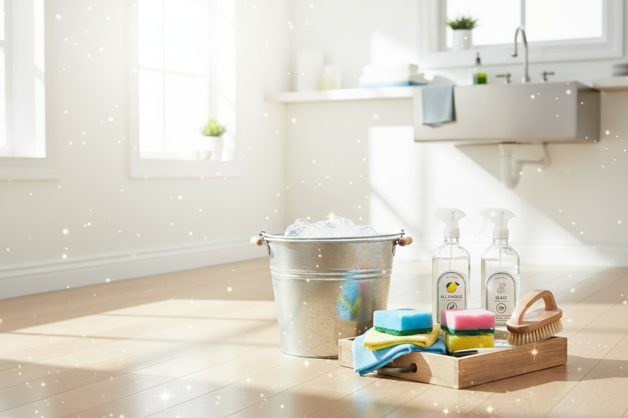 make the clean house more shiny